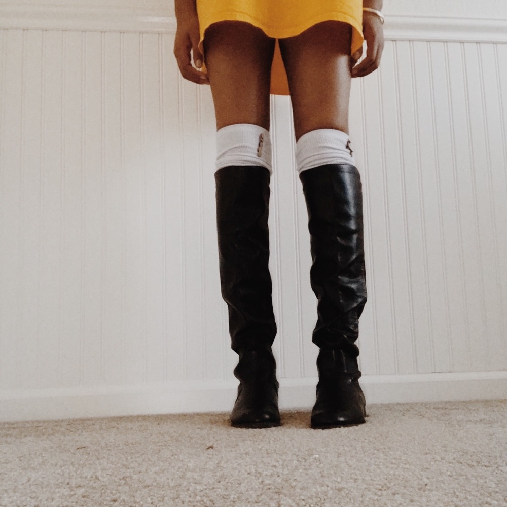 knee high boots